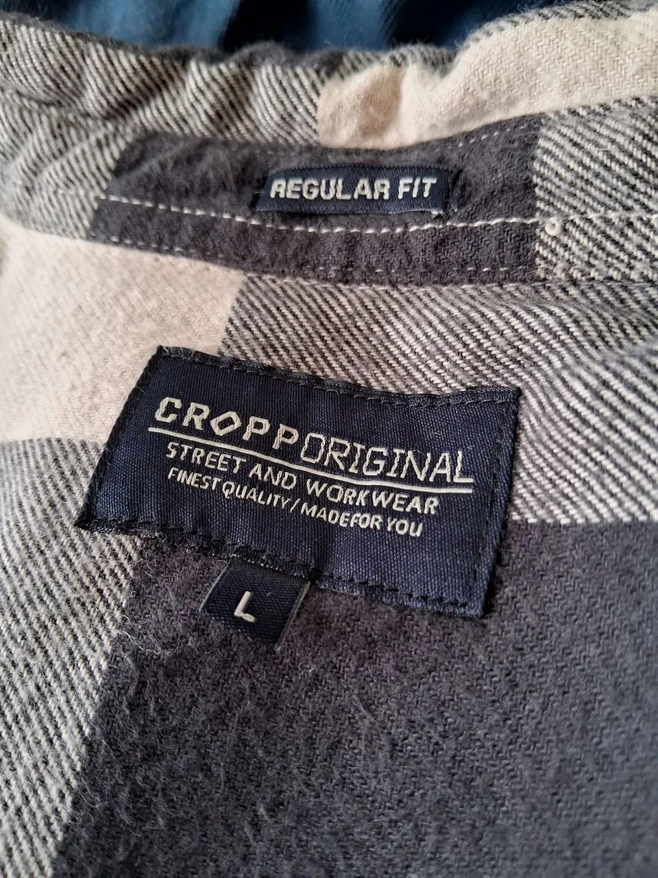 Camisa Flanela européia Cropp surf skate - Foto 5
