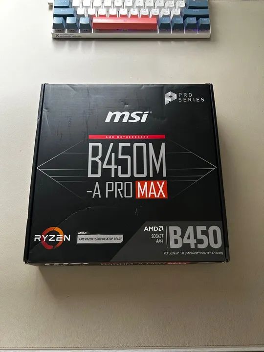 PLACA MÃE B 450M PRO MAX (NOVA)