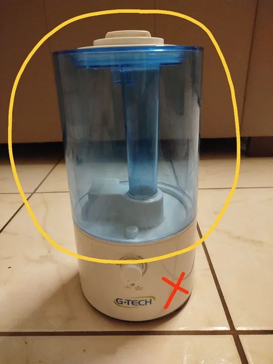 Reservatório de água Umidificador de Ar G-Tech