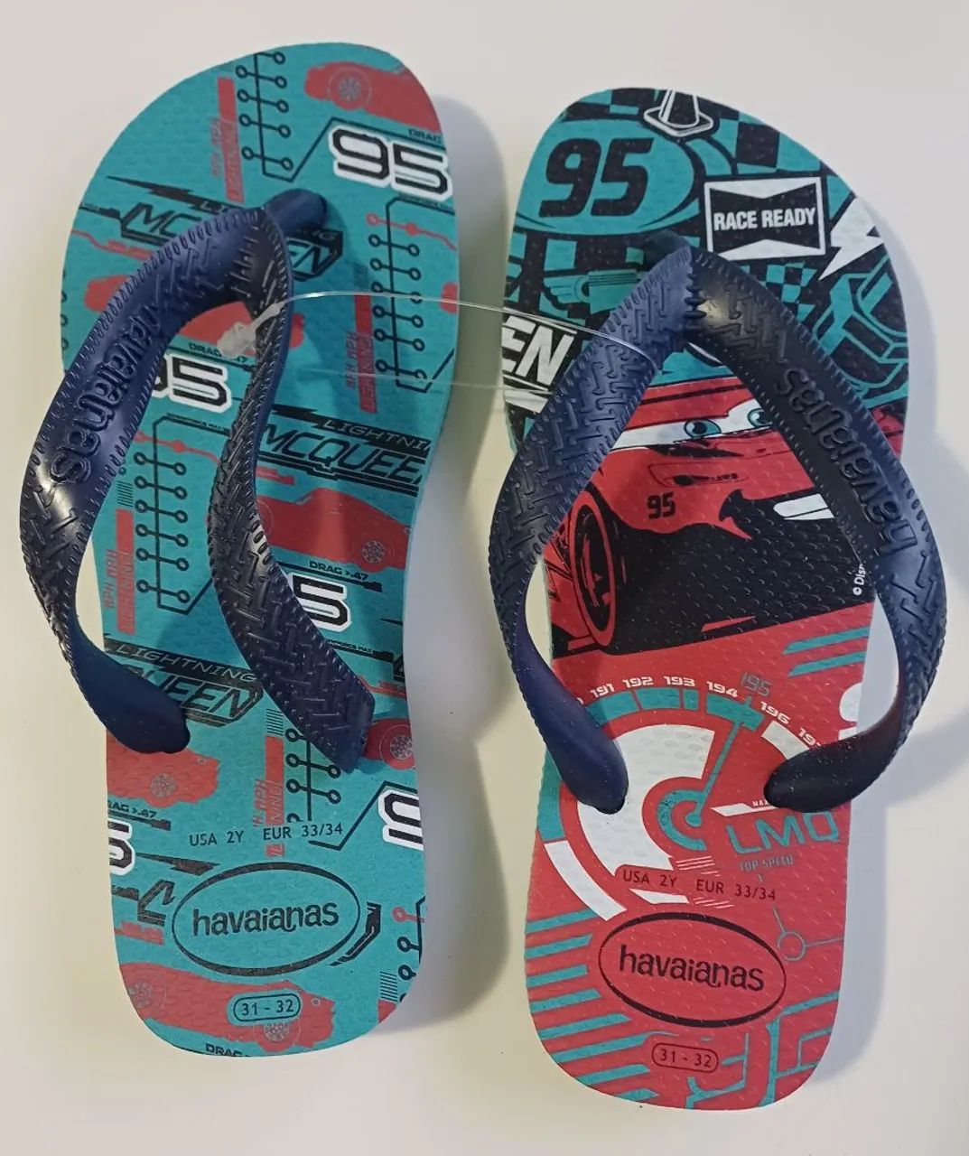 Havaianas  McQueen tamanho 31/32