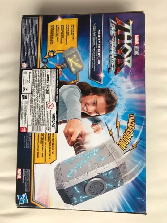 Martelo Thor Mighty com luz e som- Hasbro - Foto 3