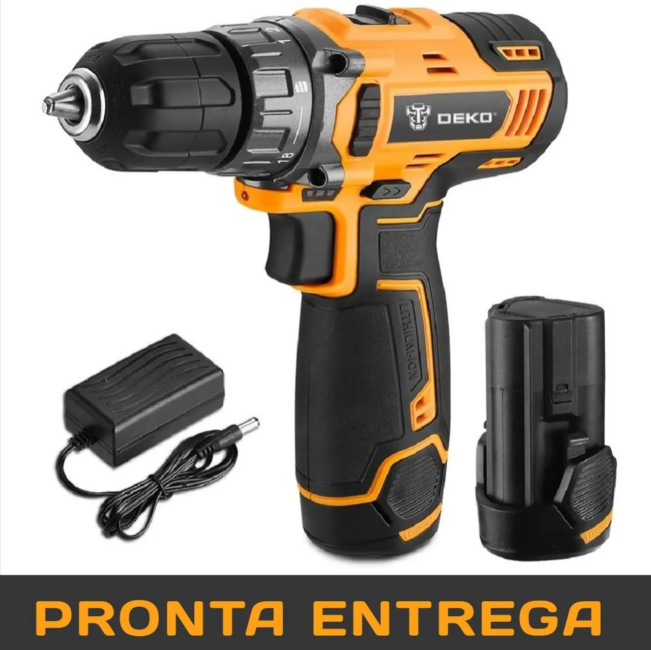 PARAFUSADEIRA DEKO 12V - PROFISSIONAL