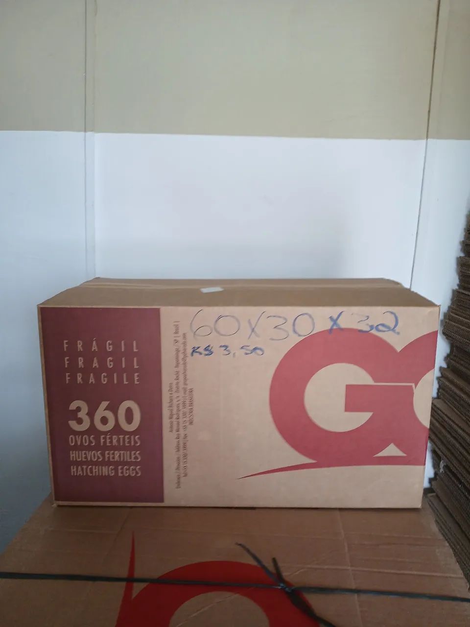 Caixa de papelao para mudanças 
