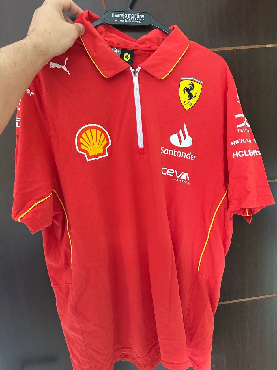 Camisa Polo Ferrari