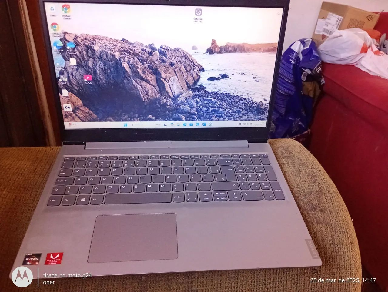 Notebook lenovo- 237 GB - 48,9 GB usado - Foto 4