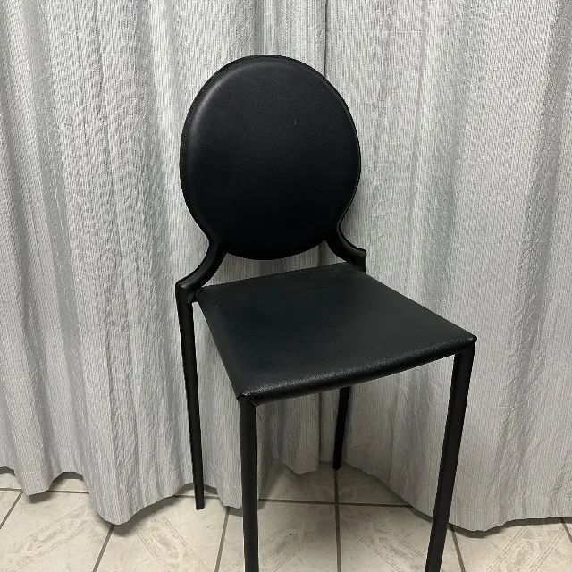 Banqueta para foto estilosa preta design - Foto 3