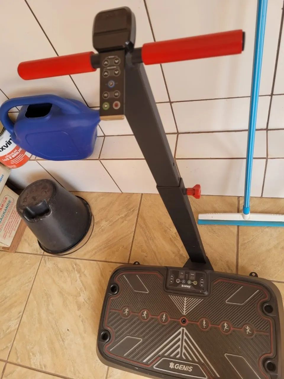 Plataforma vibratória para exercício