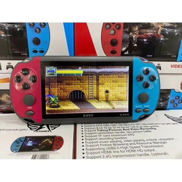 Video Game portatil 10.000 jogos - Foto 2