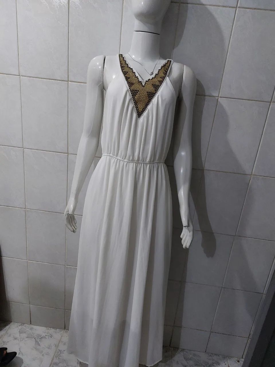 Vestido Branco - Tamanho G