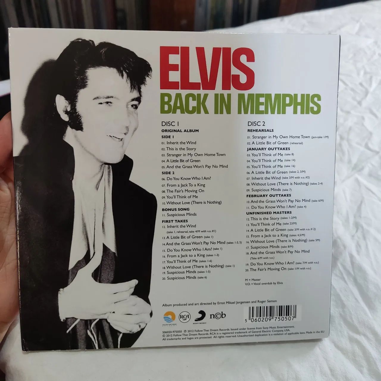 Cd Elvis Presley - back in Memphis  - Foto 2
