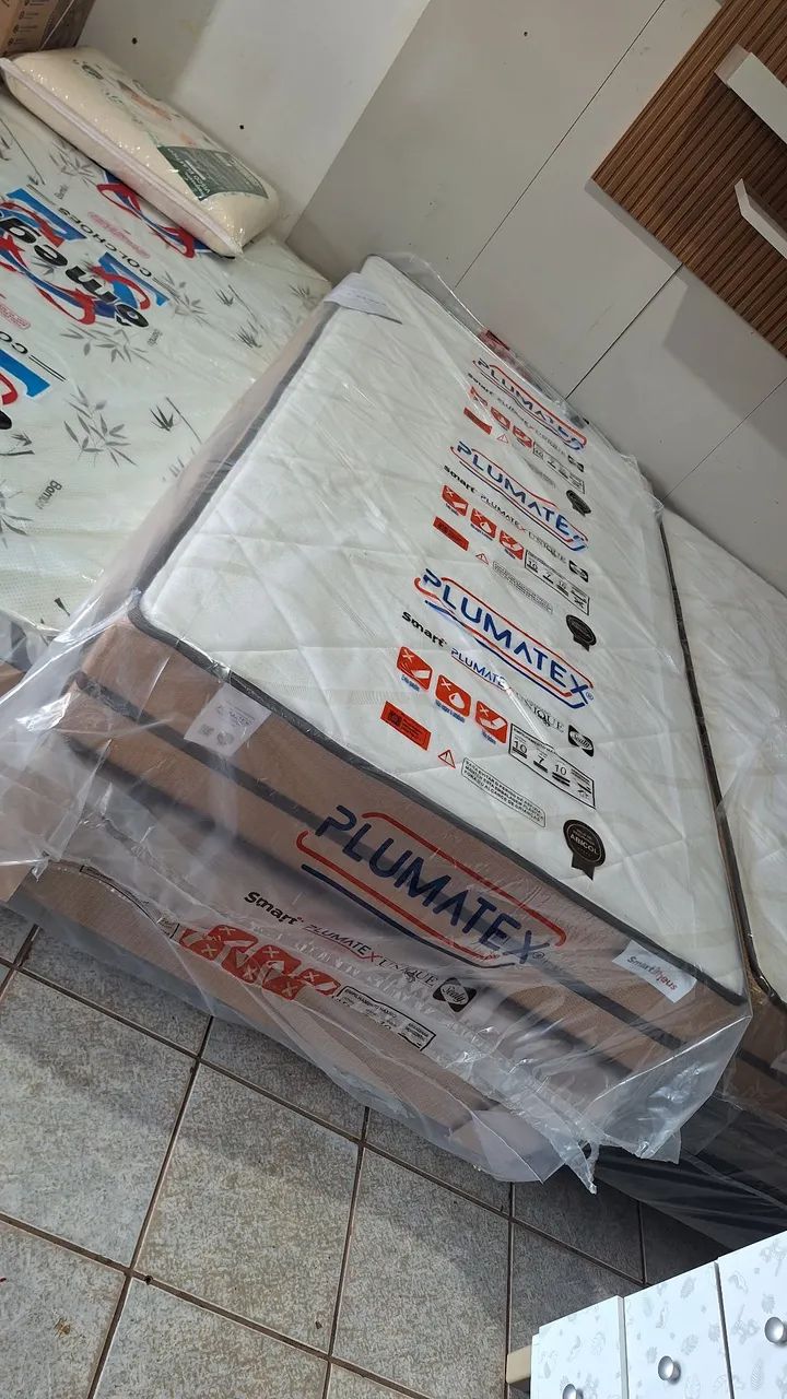 Cama de solteiro molas ensacadas  - Foto 2