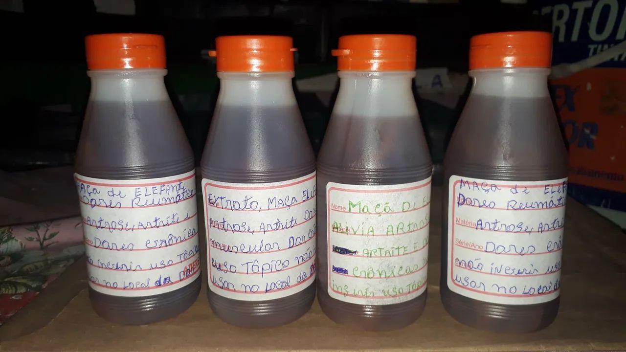 Extrato de Maçã de Elefante para dores reumáticas