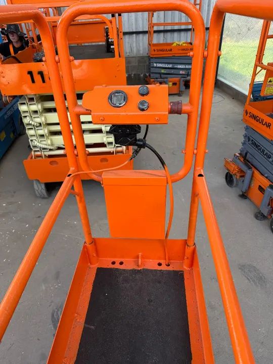 Plataforma Elevatória tesoura de empurrar nano 6.6 metros com garantia  - Foto 3