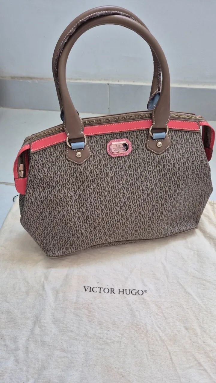 Bolsa Victor Hugo Original Modelo Corsa Monograma