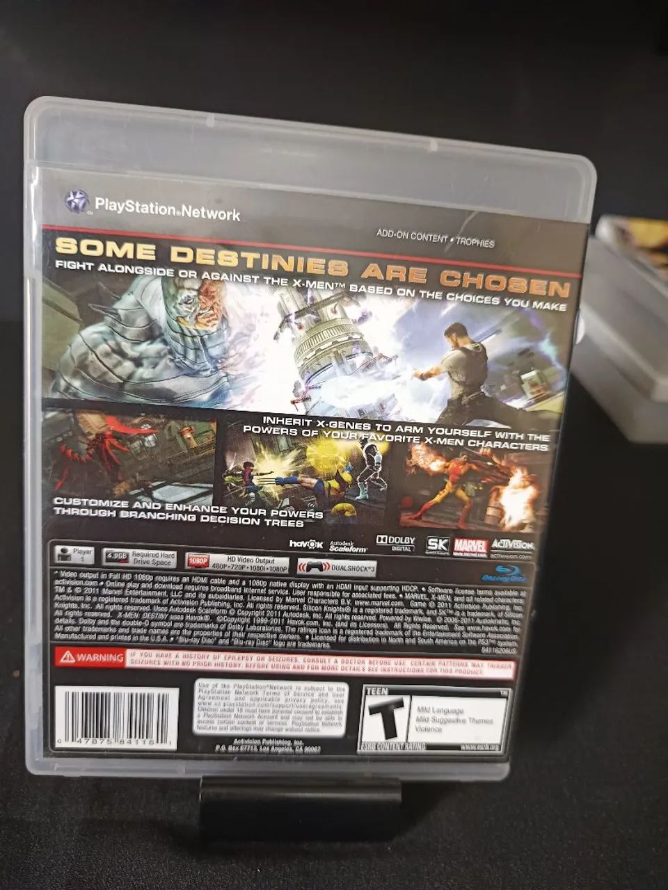 X-Men Destiny - PS3 - Foto 2