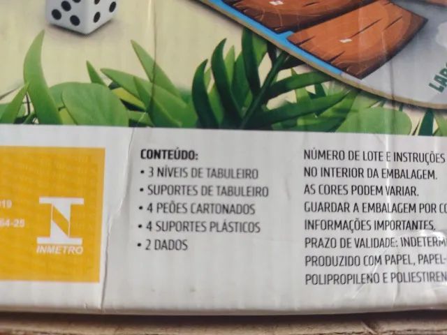 Escadas e Serpentes Jogo da Grow Tabuleiro 3d (Leia o Anuncio) - Foto 3
