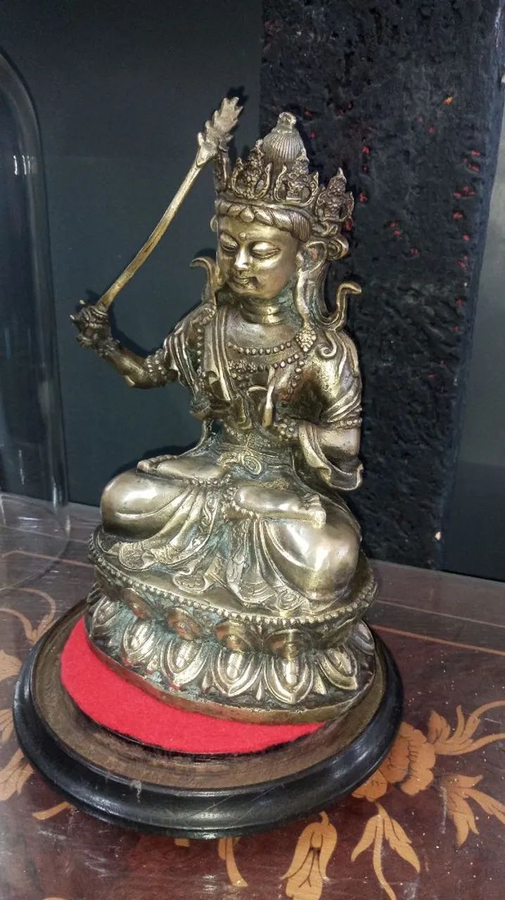 Escultura Budista em Bronze - Foto 5