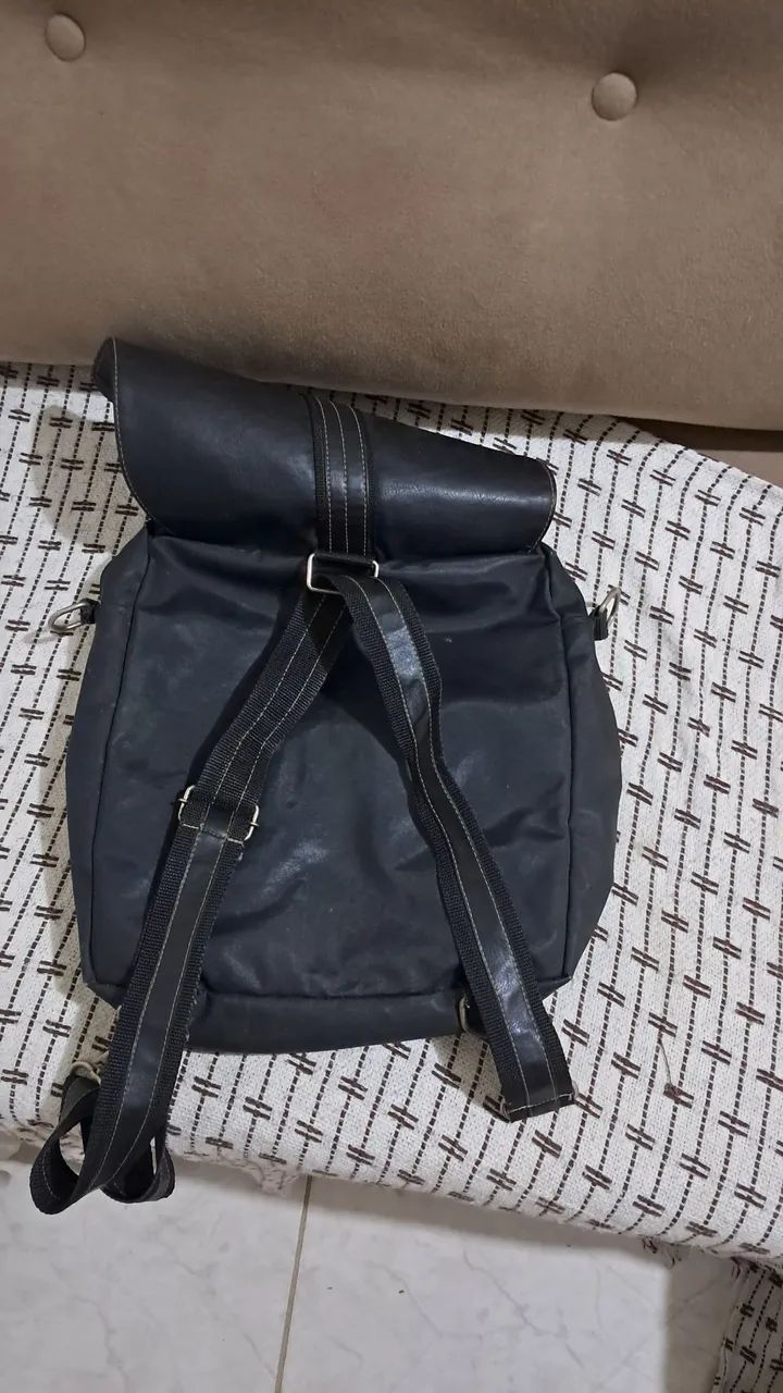 Bolsa de Ombro Orient Preta - Foto 2