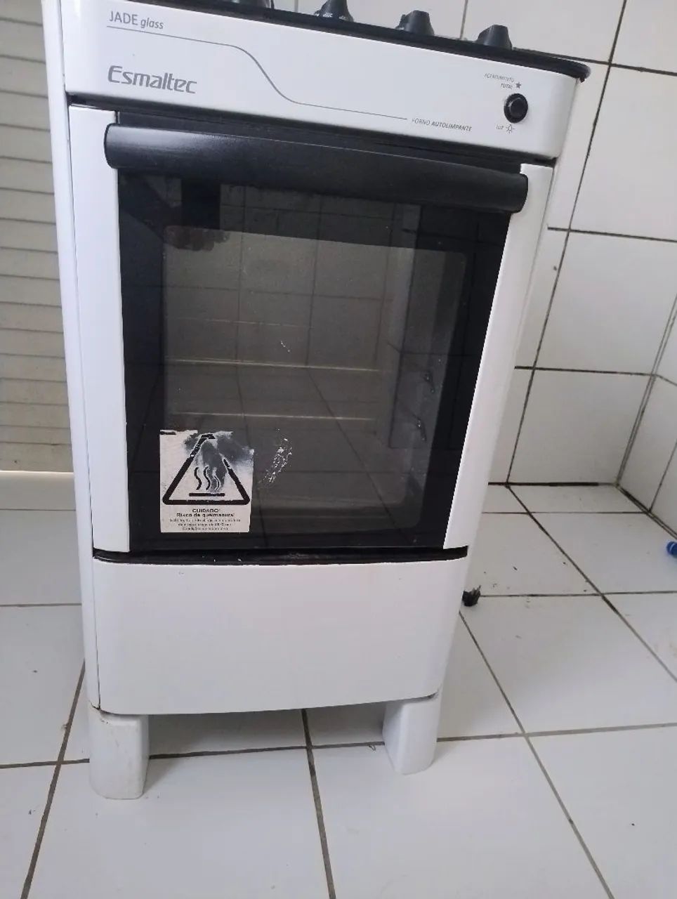 Fogão a Gás Esmaltec Jade Glass 4 Bocas - Foto 4