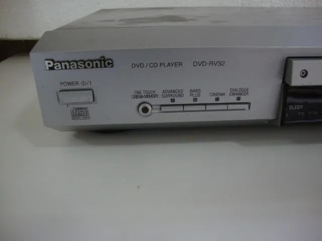 Aparelho DVD CD Player Marca Panasonic Modelo RV-32 (Leia o Texto) - Foto 2