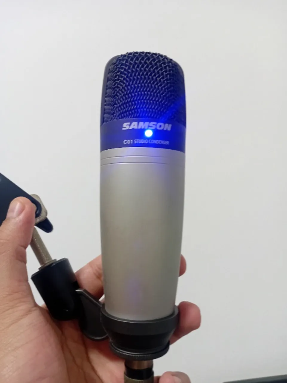 Microfone Profissional Samson C01 - Condensador de Estúdio + Brinde!