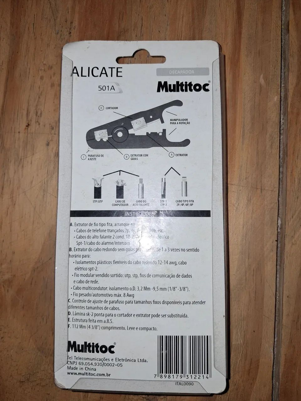 PROMOÇÃO Alicate Multitoc 501A - Foto 2