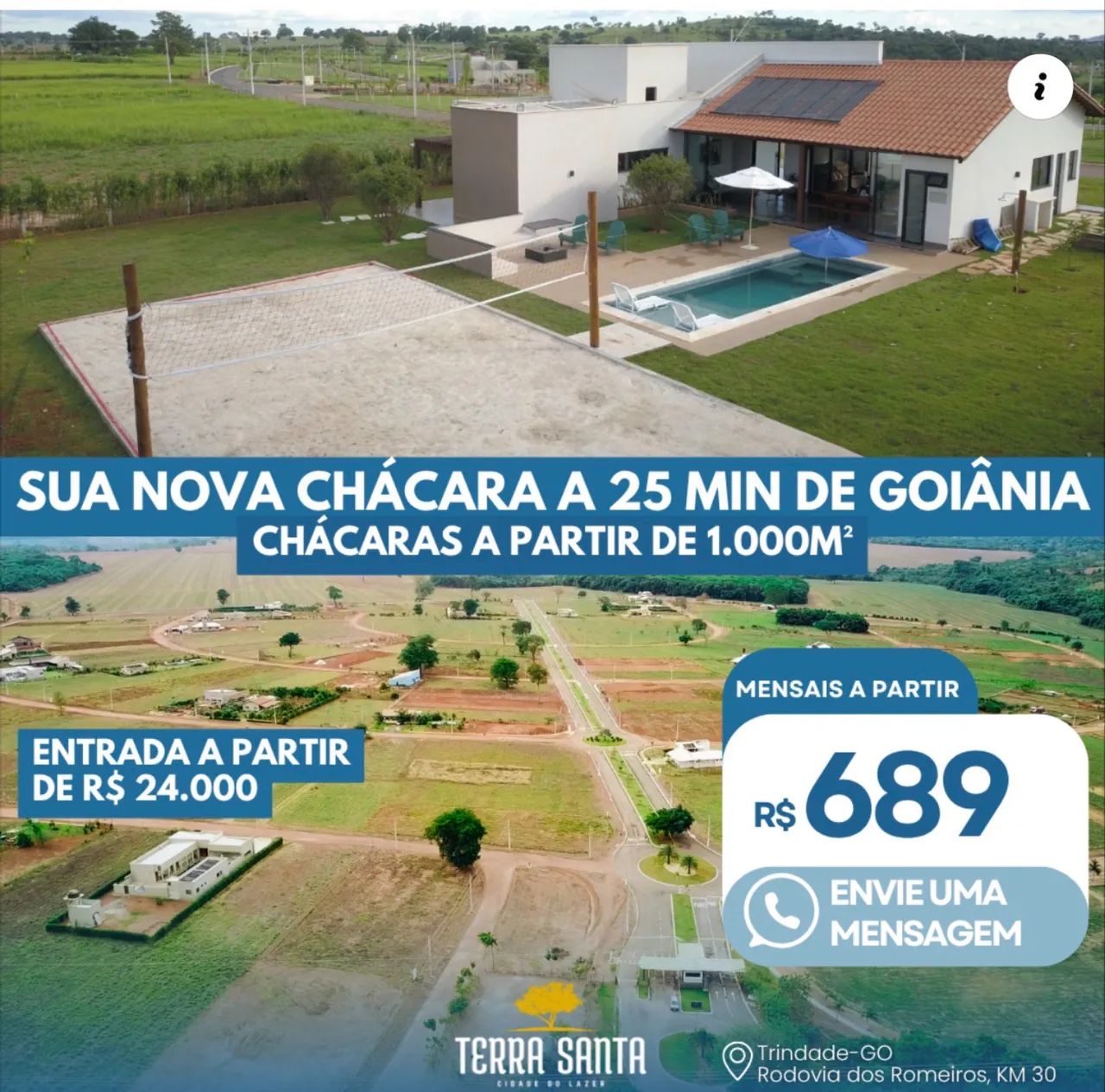 Oportunidade Imperdível - Chácara Parcelada