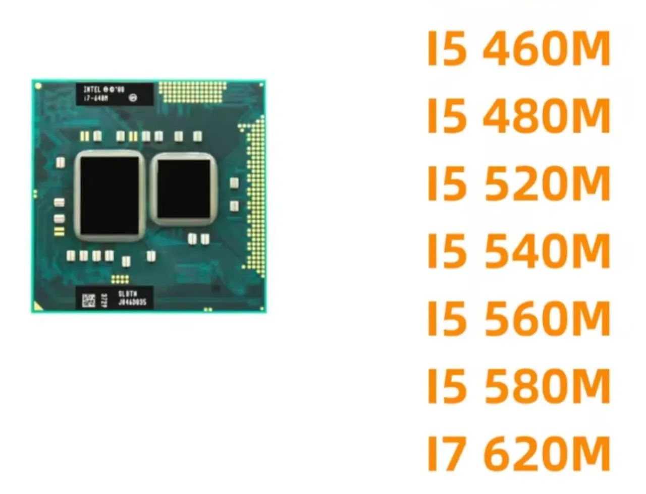 Processador i5 520m, i5 540m, i5 560m e i7 620M ( notebook samsung, acer )