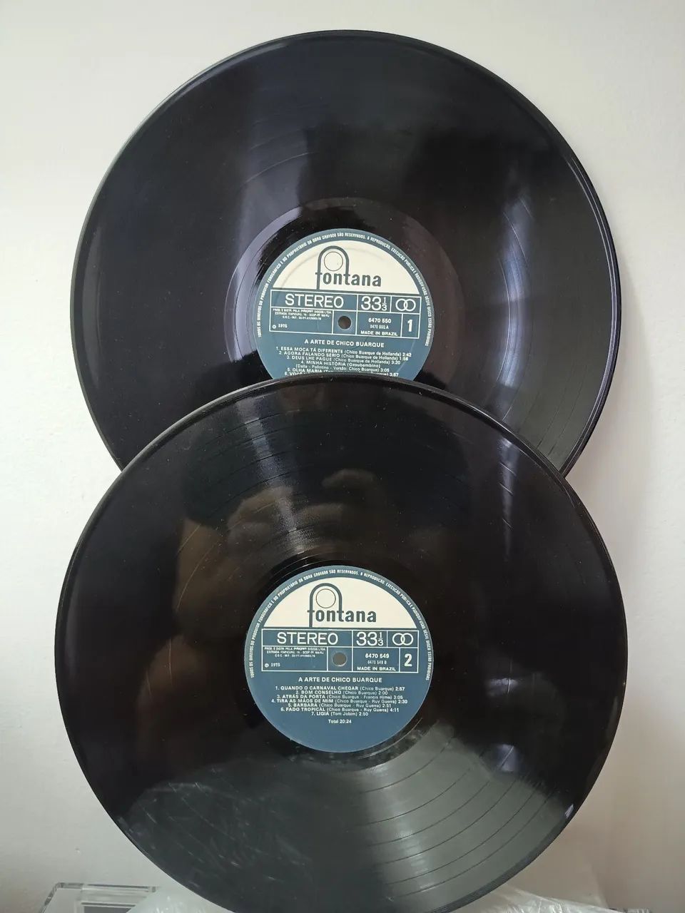 LP - Disco de Vinil -  Chico Buarque - A arte de Chico Buarque (Duplo) - Foto 6