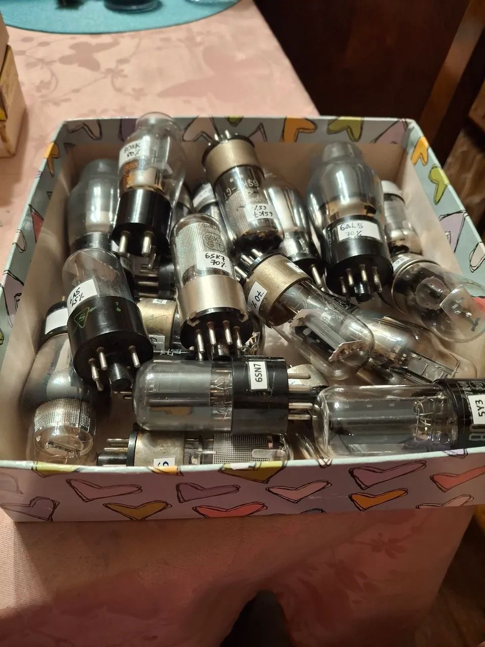 OLD ELECTRONIC VALVE LOT + 2064573373555203120