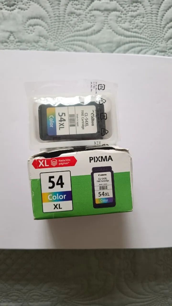 Cartucho Canon colorido XL 54 lacrado
