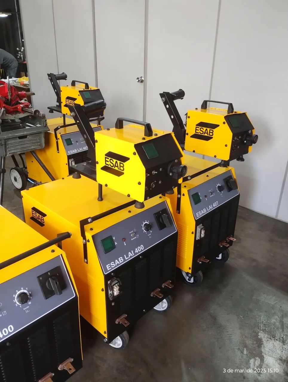 Máquina de Solda mig esab LAI 407. - Foto 4