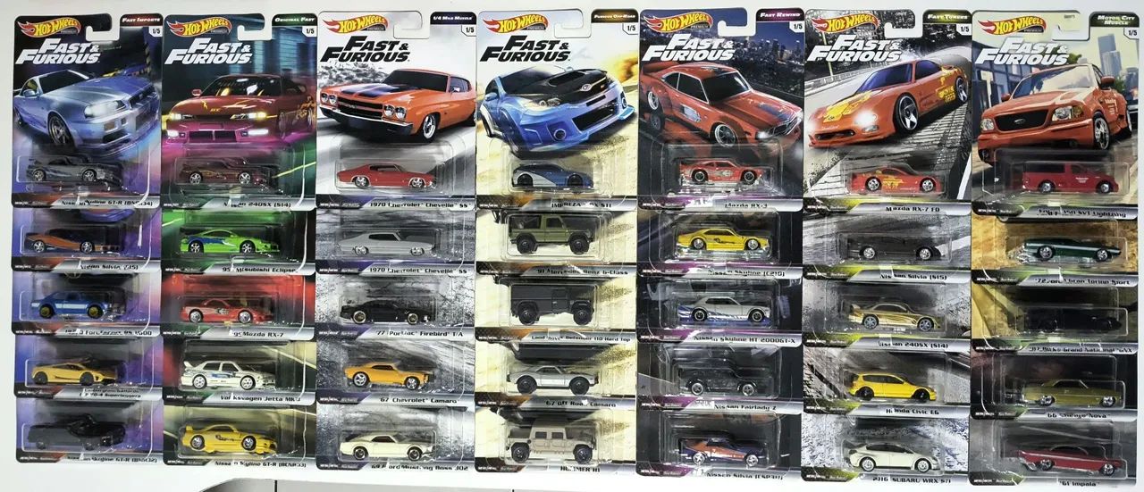 HotWheels Velozes e Furiosos (Fast & Furious) premium - LOOSE