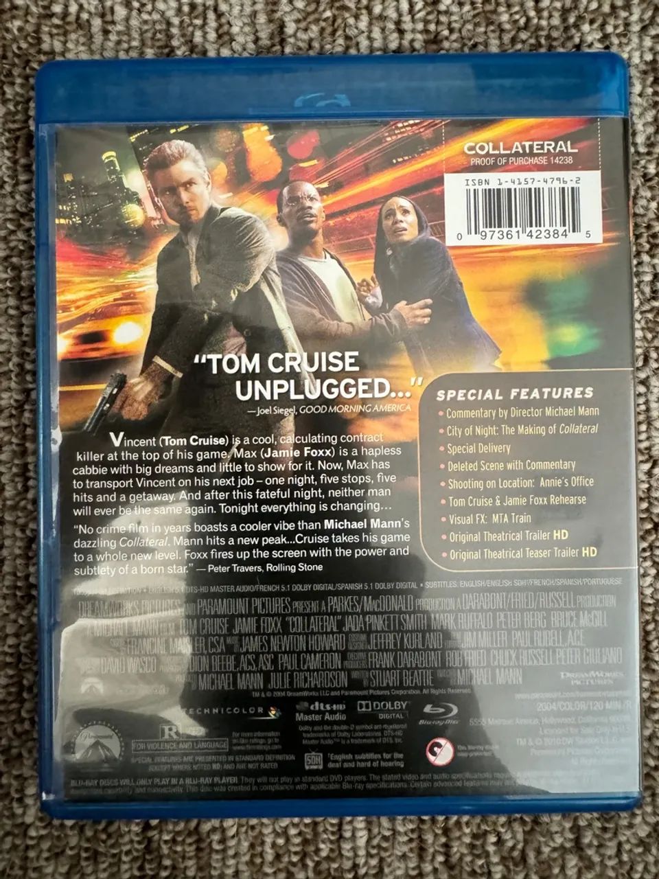 Efeito Colateral (Collateral) - Blu-Ray - Foto 2