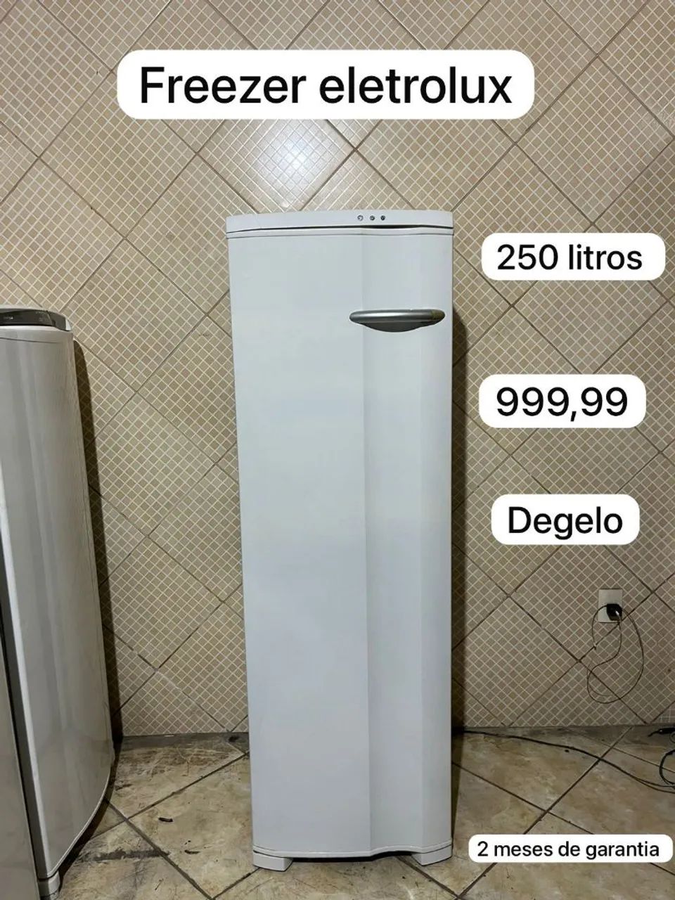 Freezer Electrolux  - Degelo