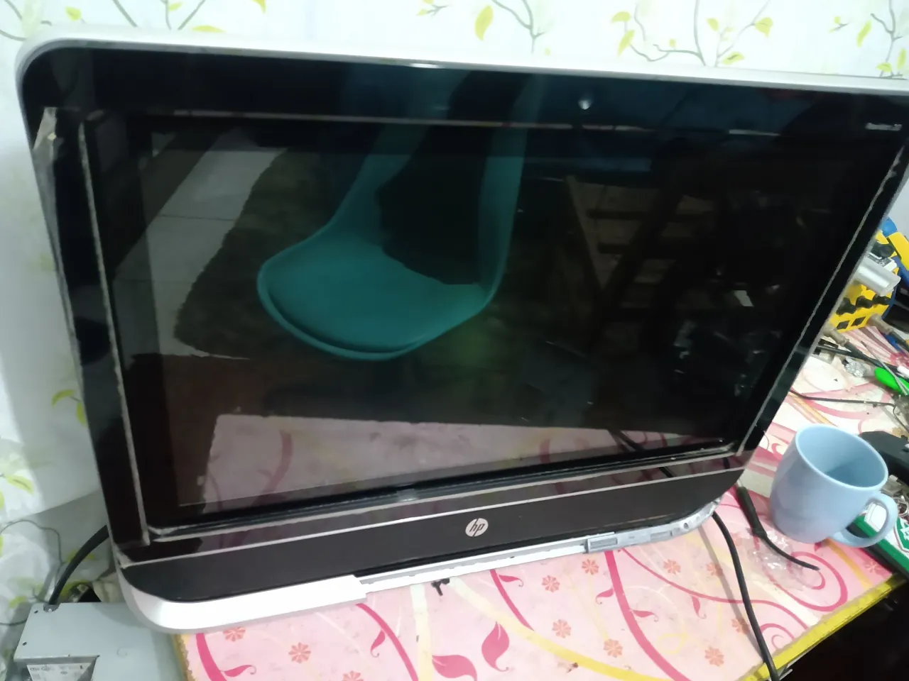 Computador All-in-One HP No.20-f394 a4 + 8gb ddr3 + hd500 tela 20 polegadas touch - win10