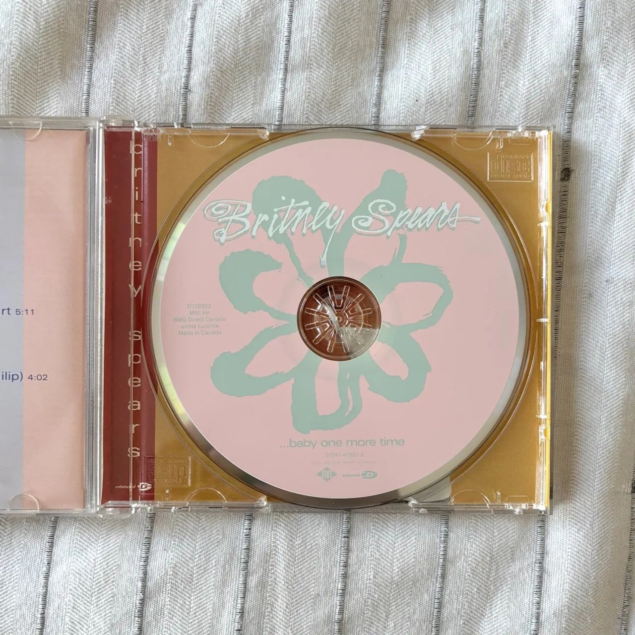 CD Britney Spears - Baby One More Time EUA - Foto 2