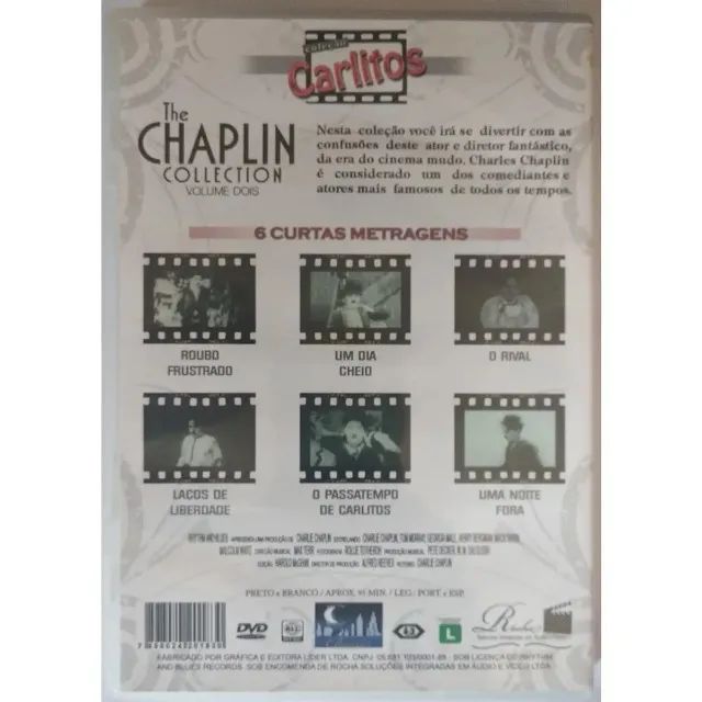 dvd coleção carlitos - the chaplin collection vol.2 - Foto 2