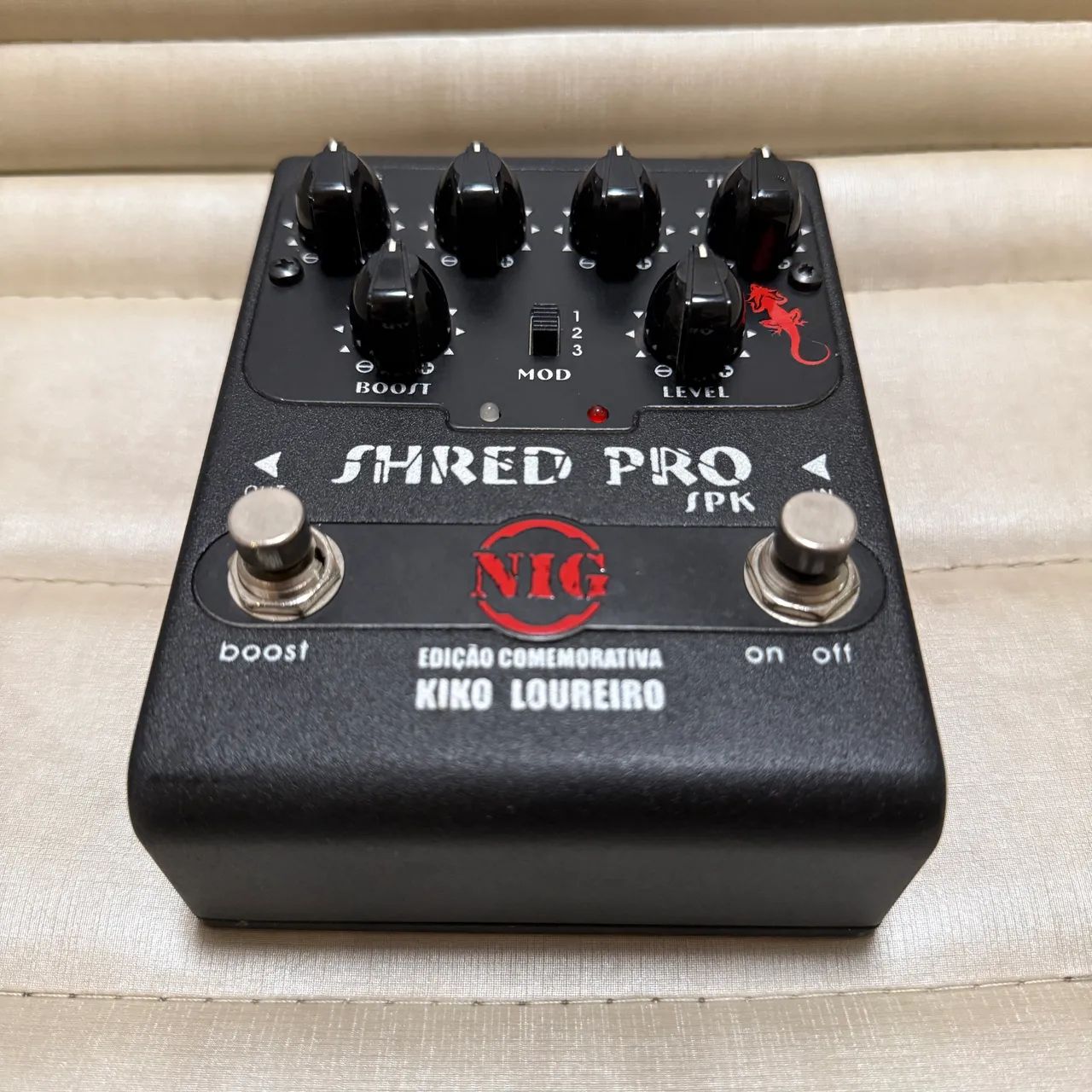Pedal Nig Shred Pro Signature Kiko Loureiro - 219 de 300 - Super