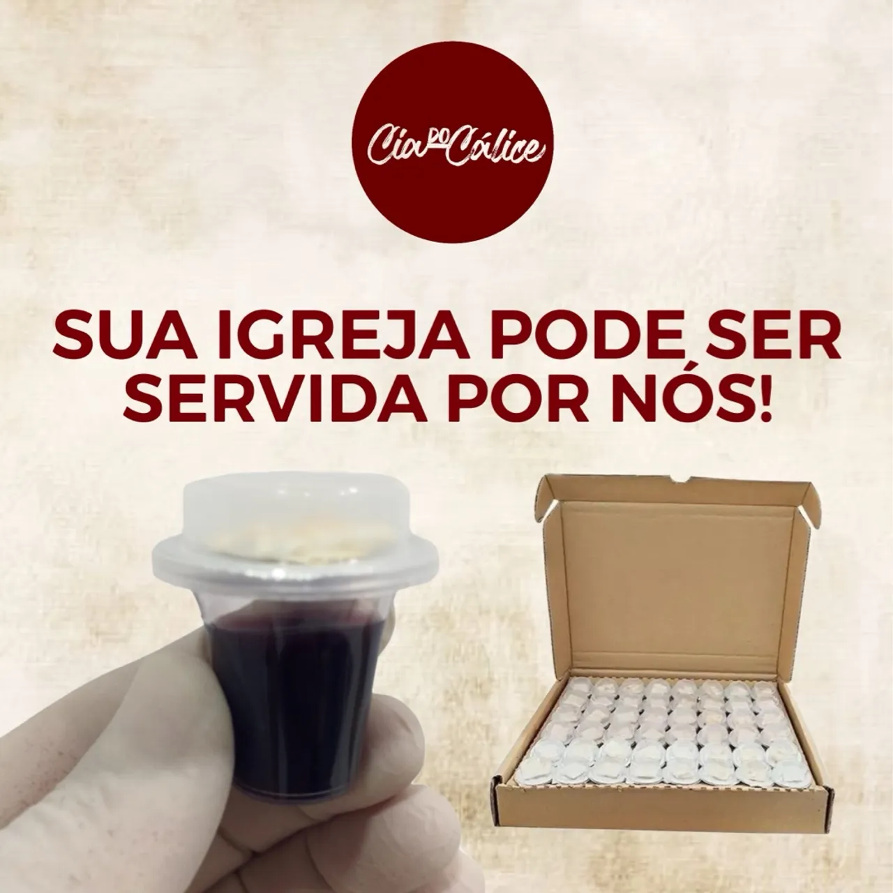 Cálices para Santa Ceia