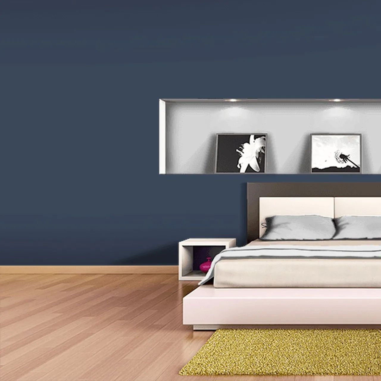 Tinta Esmalte Sintético Bril. Suvinil Azul-marinho 800 ml