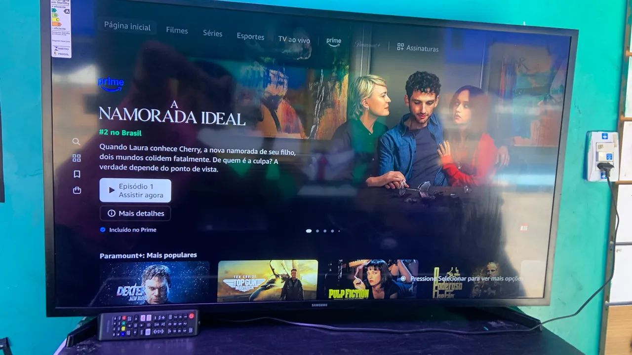 Tv smart Samsung 43 polegadas semi nova  - Foto 5