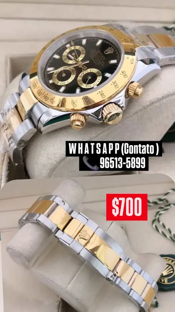 Relógio ROLEX DAYTONA COSMOGRAPH AUTOMÁTICO MISTO 