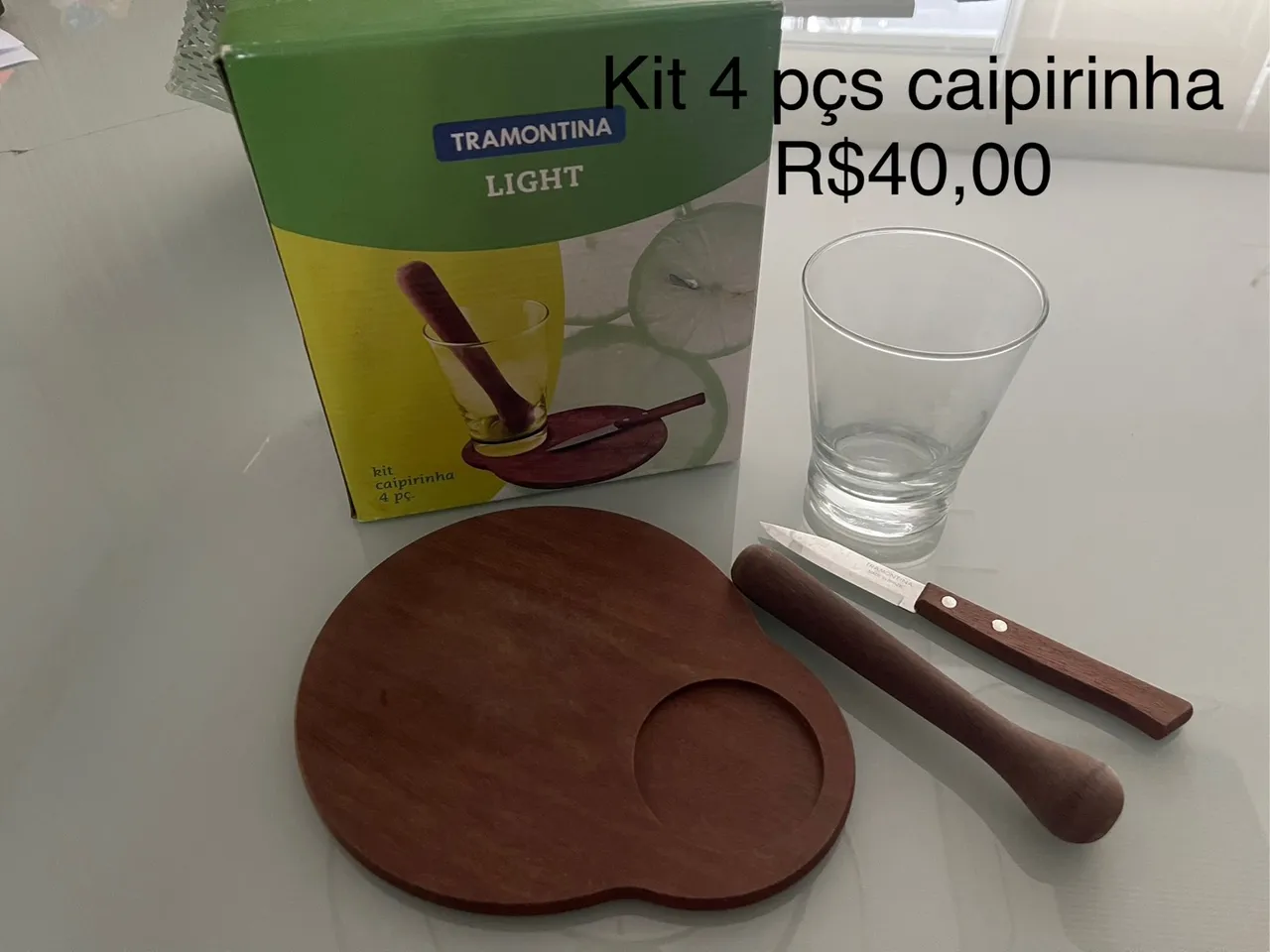Kit para caipirinha Tramontina 4 peças