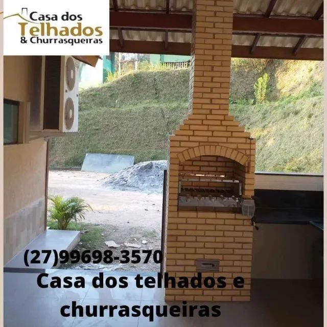churrasqueira em alvenaria - Foto 5