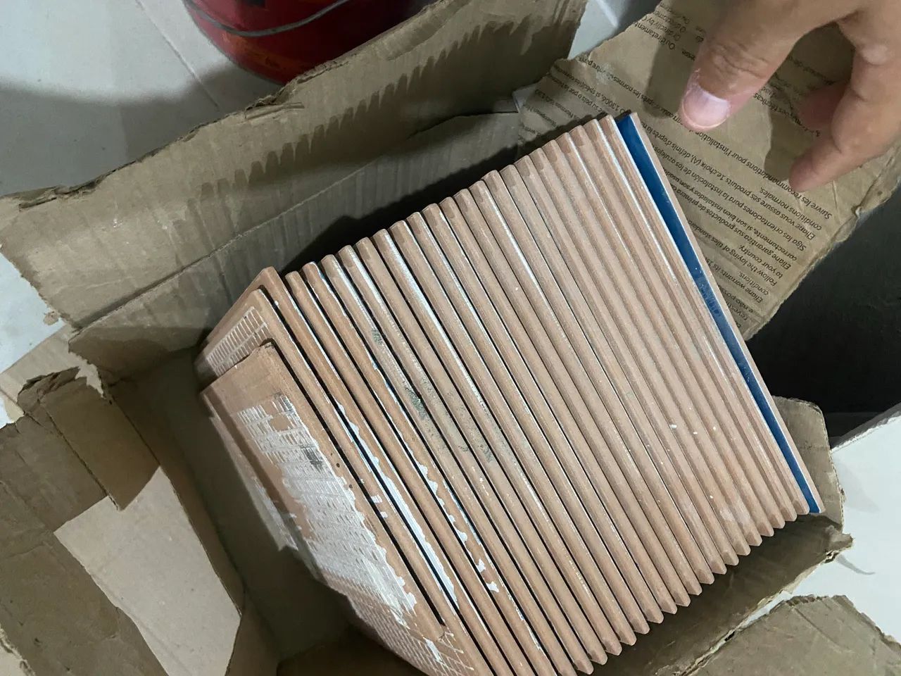 Revestimento Azul Petr onda BR 20x20 - Foto 2