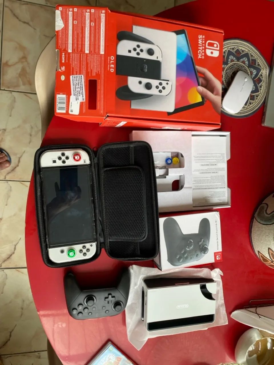 Nintendo - Switch Modelo Oled Com Joy-con - Branco - Foto 5