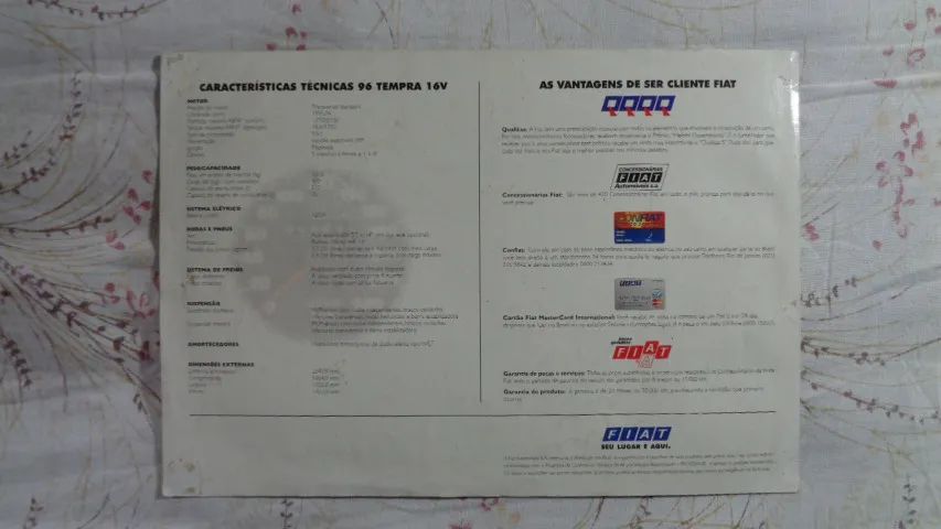 Folder Concessionária Fiat Tempra 16V - Foto 4