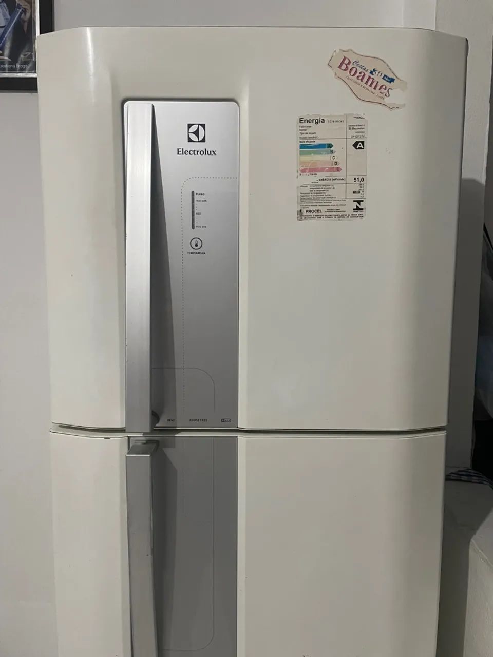Geladeira Electrolux usada - Freezer funcionando bem | Aceito cartão - Foto 4