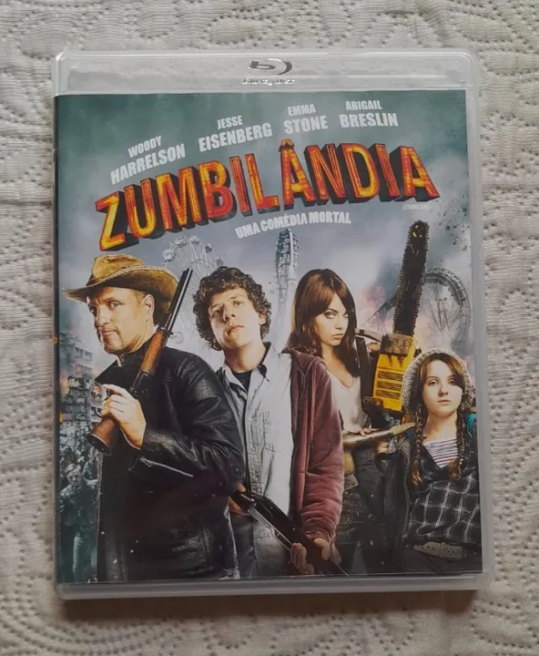 Zumbilândia (bluray nacional Raríssimo)